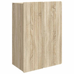 vidaXL Wall-Mounted Cabinet Sonoma Oak 66 x 34.5 x 92 cm 2