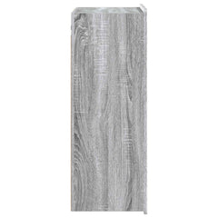 vidaXL Wall-Mounted Cabinet Grey Sonoma 66 x 34.5 x 92 cm 5