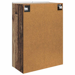 vidaXL Wall-Mounted Cabinet Old Wood 66 x 34.5 x 92 cm Engineered Wood 6