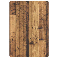 vidaXL Wall-Mounted Cabinet Old Wood 66 x 34.5 x 92 cm Engineered Wood 4