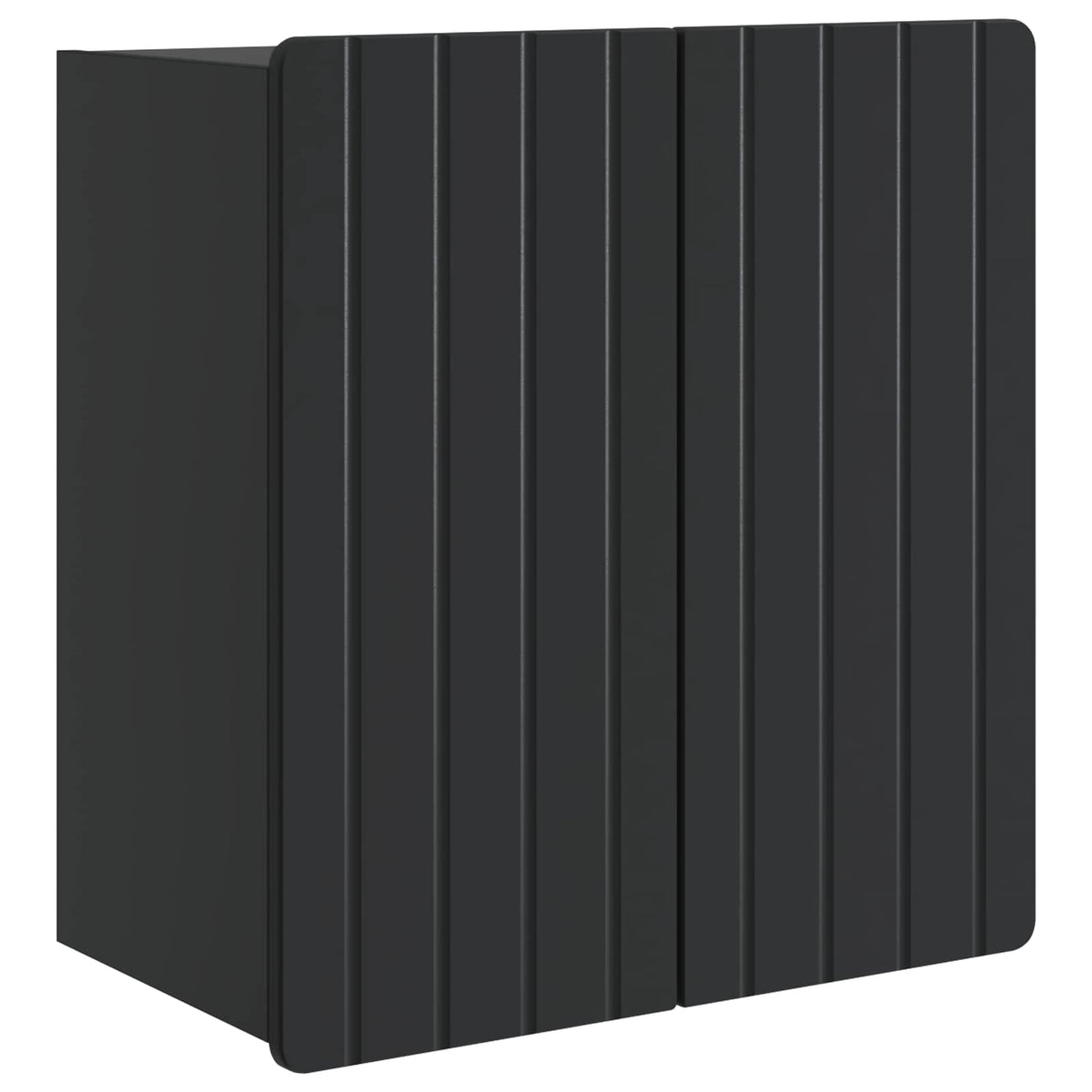 Wall-Mounted Cabinet 59 x 31 x 64 cm Engineered Wood Depth 31 cm Black
