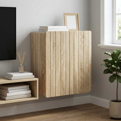 vidaXL Wall-Mounted Cabinet 59 x 31 x 64 cm Engineered Wood