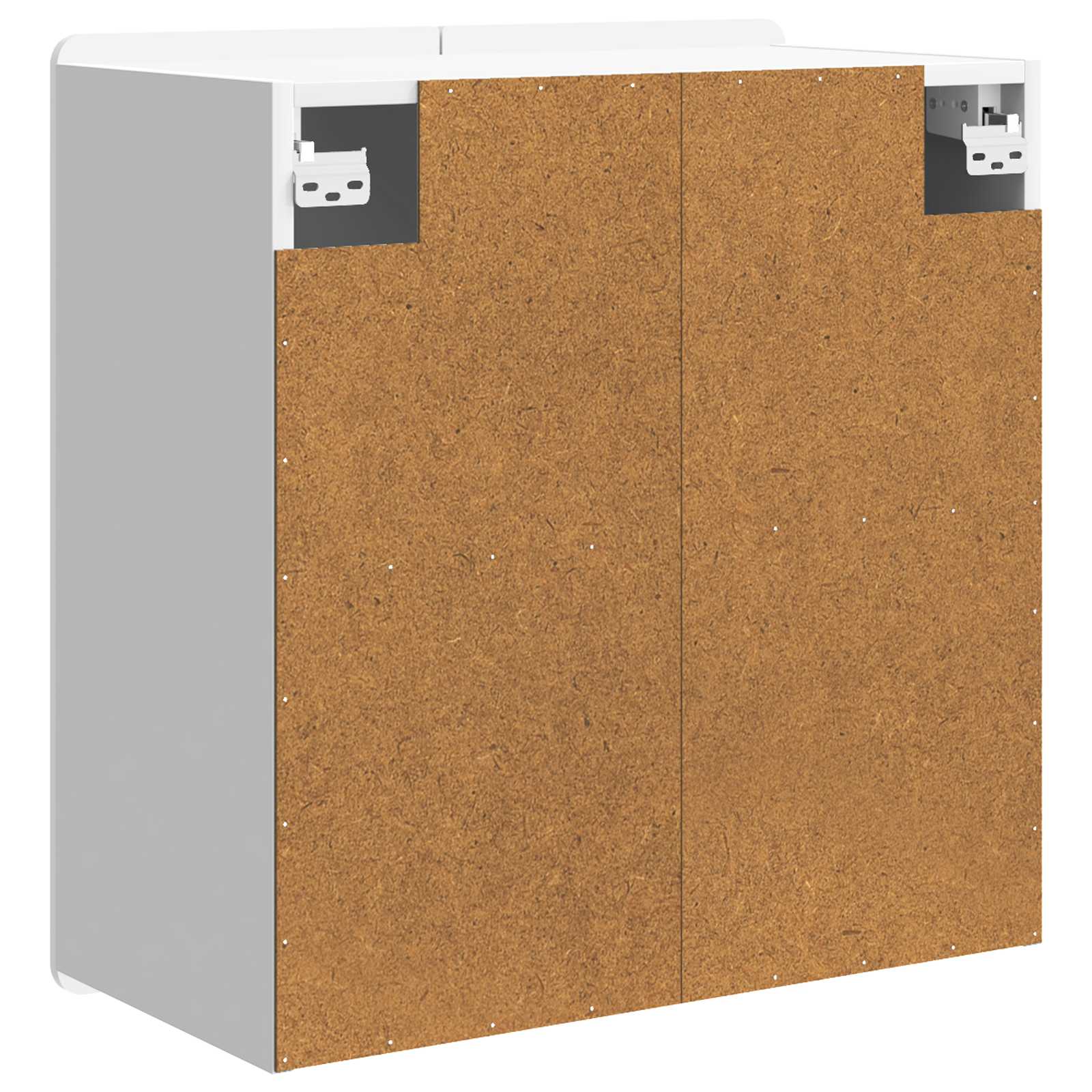 vidaXL Wall-Mounted Cabinet High Gloss White 59 x 31 x 64 cm 6