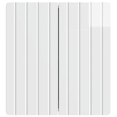 vidaXL Wall-Mounted Cabinet High Gloss White 59 x 31 x 64 cm 4