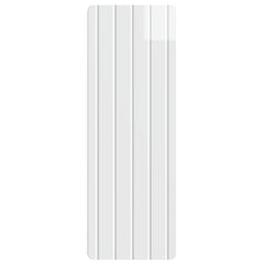 vidaXL Wall-Mounted Cabinet High Gloss White 33 x 34.5 x 94 cm 4