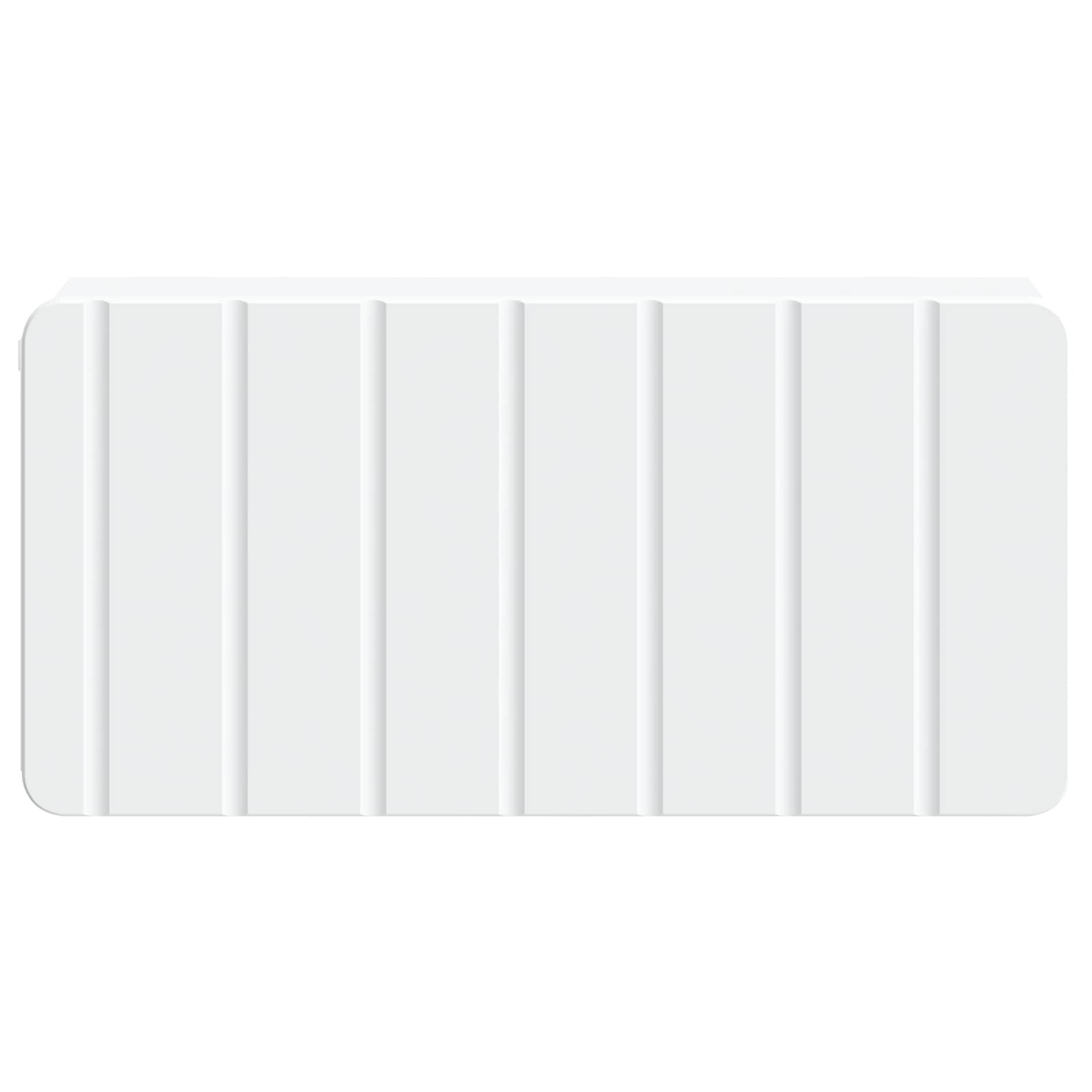 vidaXL Wall-Mounted Bedside Cabinet White 49 x 34.5 x 24 cm 5