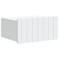 vidaXL Wall-Mounted Bedside Cabinet 2 pcs White 49 x 34.5 x 24 cm 5