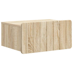 vidaXL Wall-Mounted Bedside Cabinet 2 pcs Sonoma Oak 49 x 34.5 x 24 cm 5