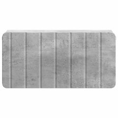 vidaXL Wall-Mounted Bedside Cabinet Concrete Grey 49 x 34.5 x 24 cm 5