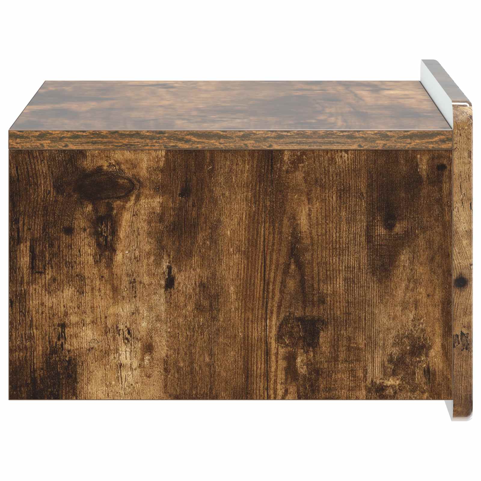 vidaXL Wall-Mounted Bedside Cabinet Smoked Oak 49 x 34.5 x 24 cm 6