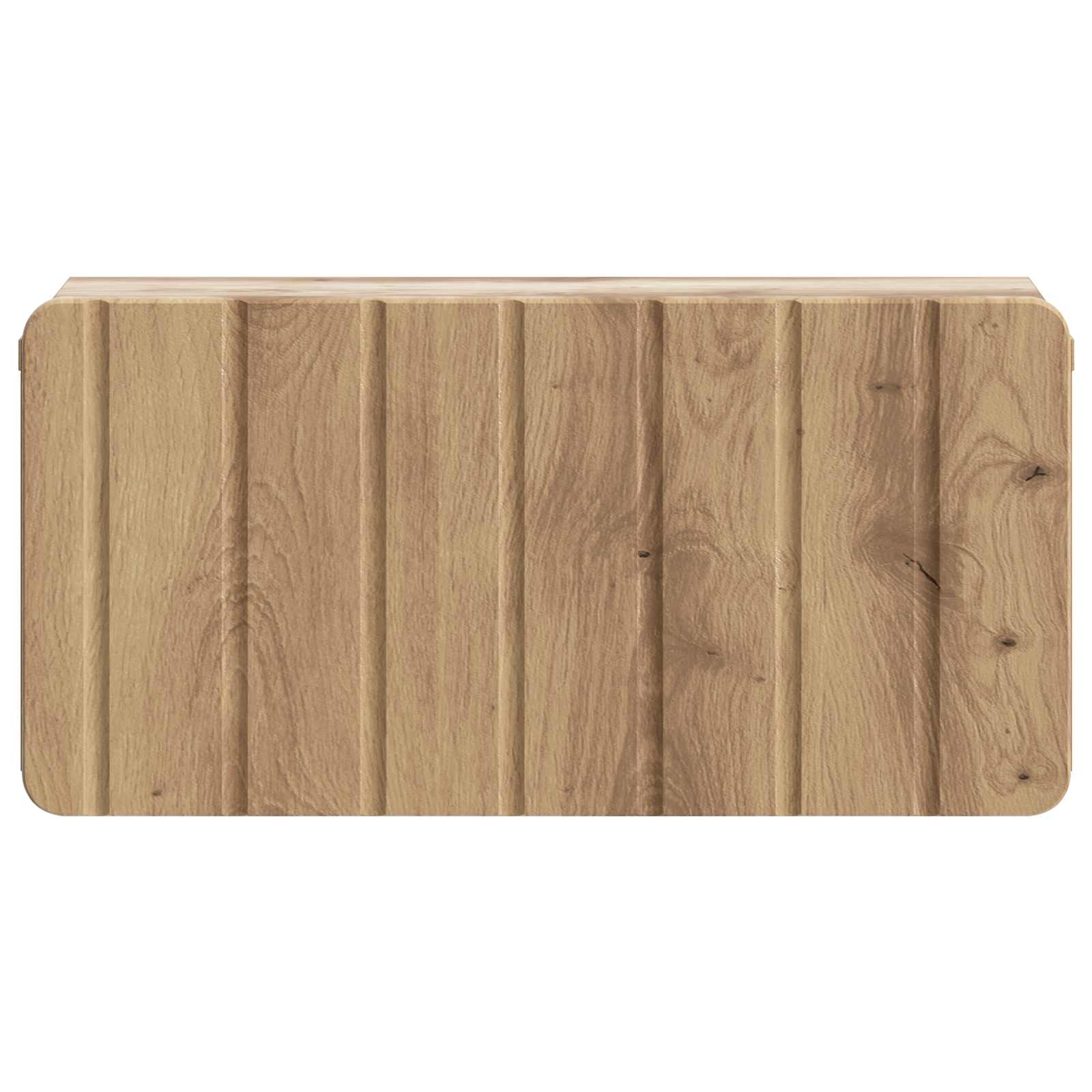 vidaXL Wall-Mounted Bedside Cabinet Artisan Oak 49 x 34.5 x 24 cm 5