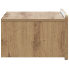 vidaXL Wall-Mounted Bedside Cabinet Artisan Oak 49 x 34.5 x 24 cm 6