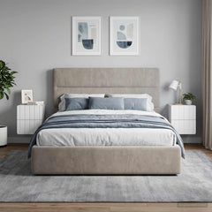 vidaXL Wall-Mounted Bedside Cabinet 33 x 34.5 x 43 cm