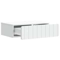 vidaXL Wall-Mounted Side Table White 59 x 34.5 x 17 cm Engineered Wood 4