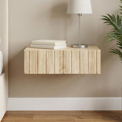 vidaXL Wall-Mounted Side Table Sonoma Oak 59 x 34.5 x 17 cm 1