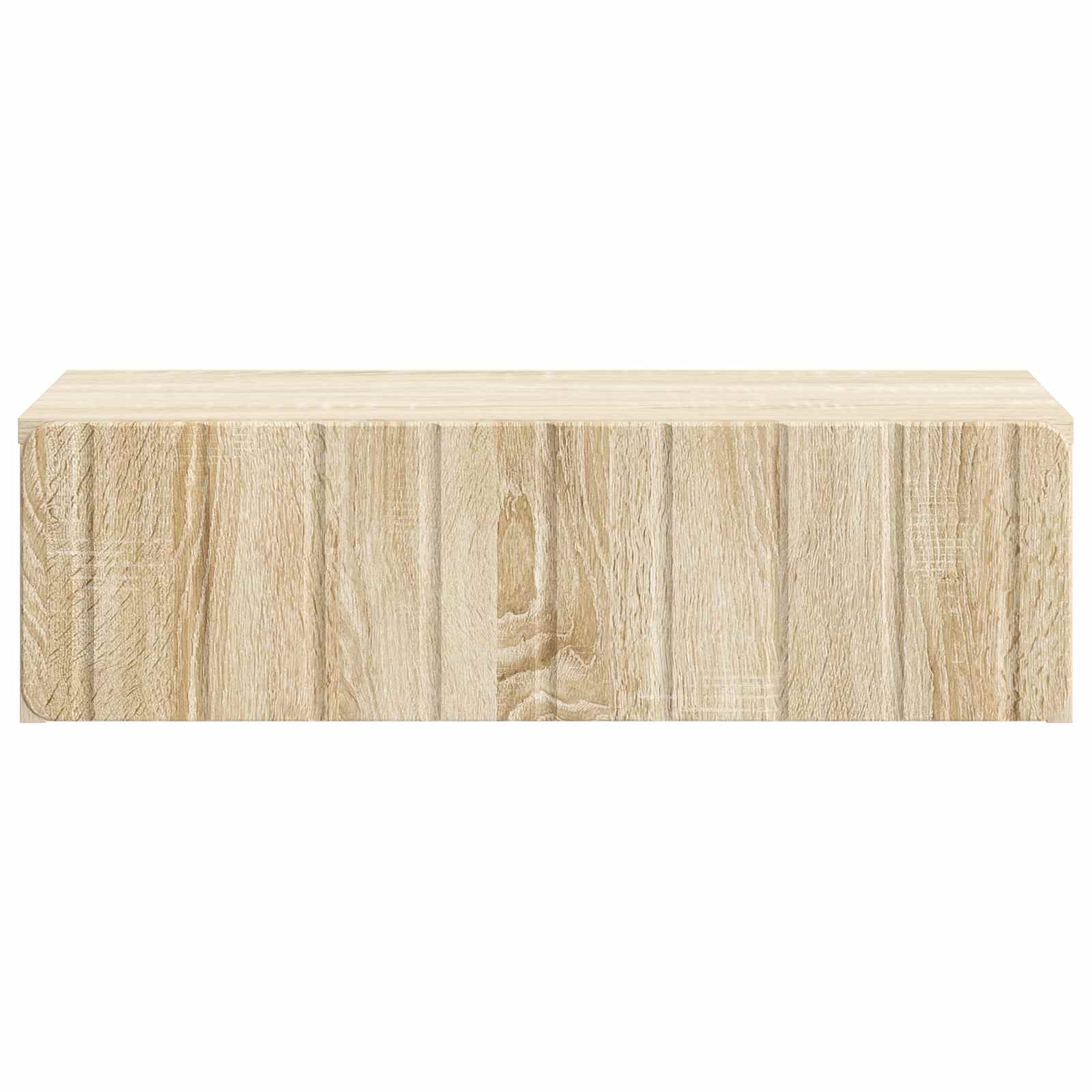 vidaXL Wall-Mounted Side Table Sonoma Oak 59 x 34.5 x 17 cm 5