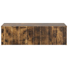 vidaXL Wall-Mounted Side Table Smoked Oak 59 x 34.5 x 17 cm 5