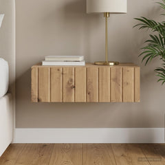 vidaXL Wall-Mounted Side Table 59 x 34.5 x 17 cm Engineered Wood 1