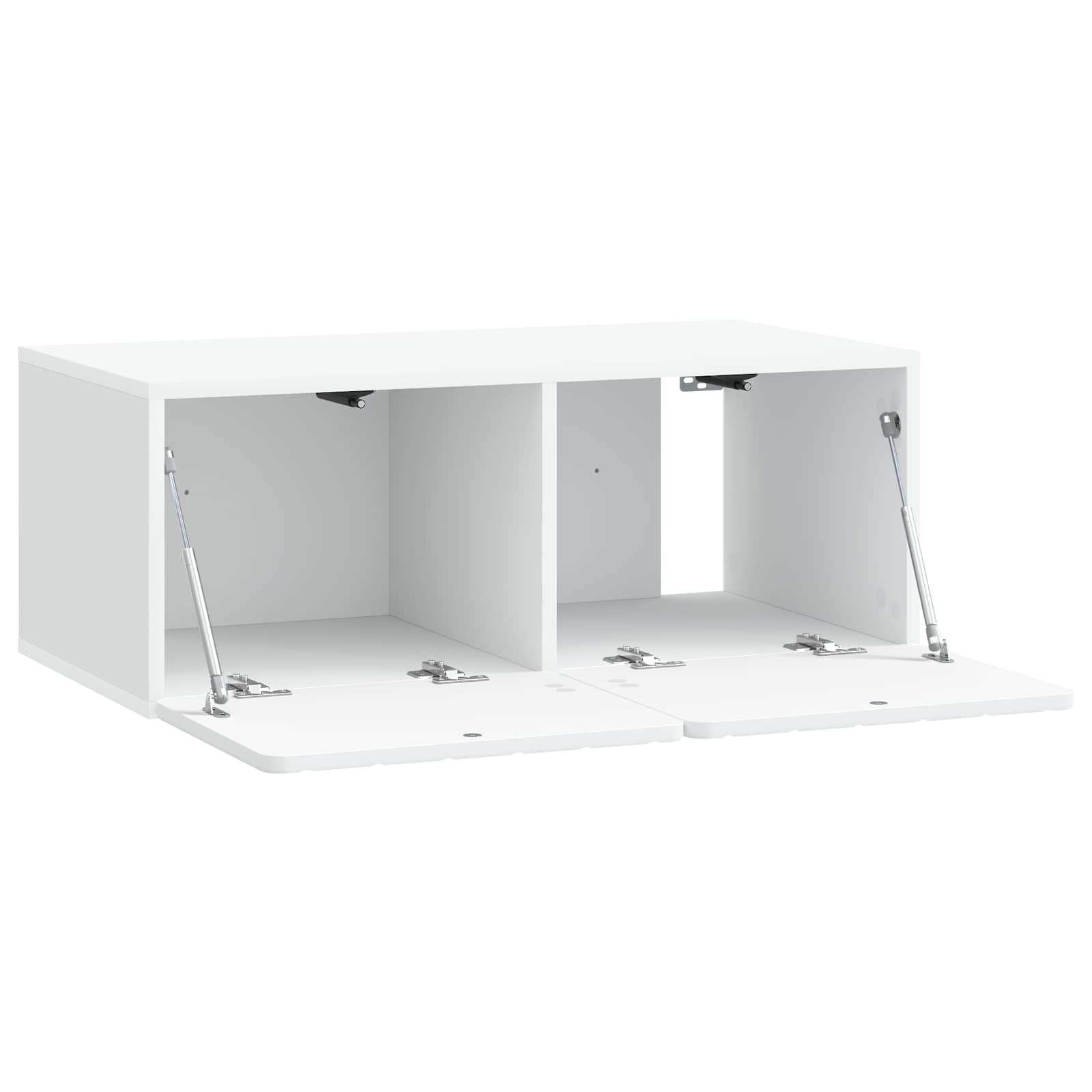vidaXL Wall-Mounted TV Cabinet 78.5 x 41 x 30 cm White Engineered Wood 5