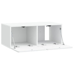 vidaXL Wall-Mounted TV Cabinet 78.5 x 41 x 30 cm White Engineered Wood 5