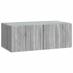 vidaXL Wall-Mounted TV Cabinet 78.5 x 41 x 30 cm Grey Sonoma 2