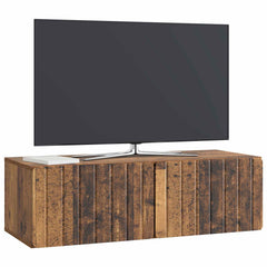 vidaXL Wall-Mounted TV Cabinet 98 x 41 x 30 cm Old Wood 3