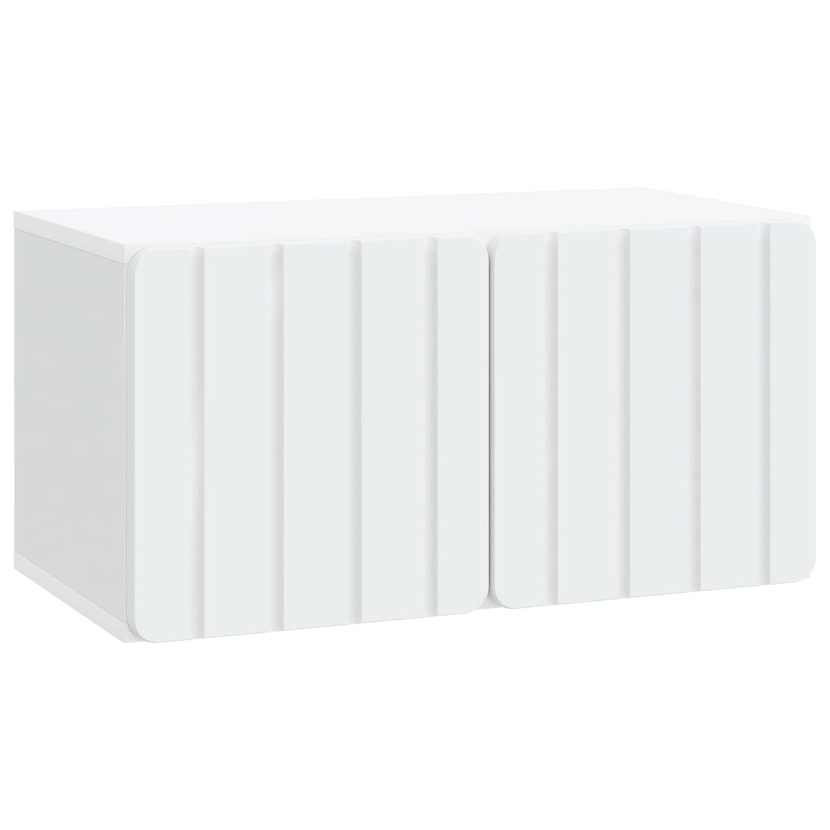Wall-Mounted TV Cabinet 59.5 x 31 x 30 cm White