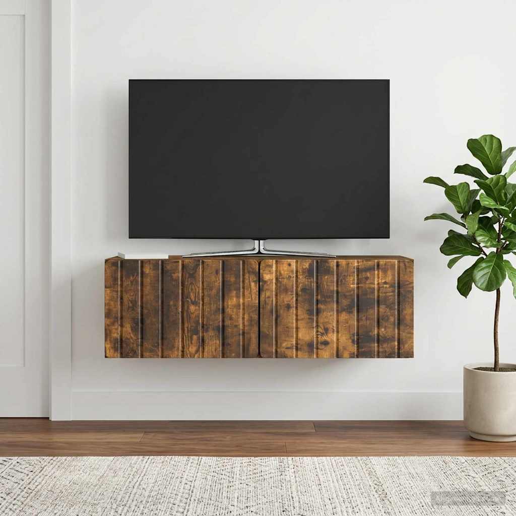 vidaXL Wall-Mounted TV Cabinet 98 x 31 x 30 cm Depth 31 cm Width 98 cm