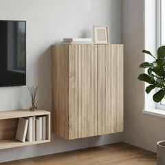 vidaXL Wall-Mounted Cabinet 66 x 34.5 x 90 cm Engineered Wood 1