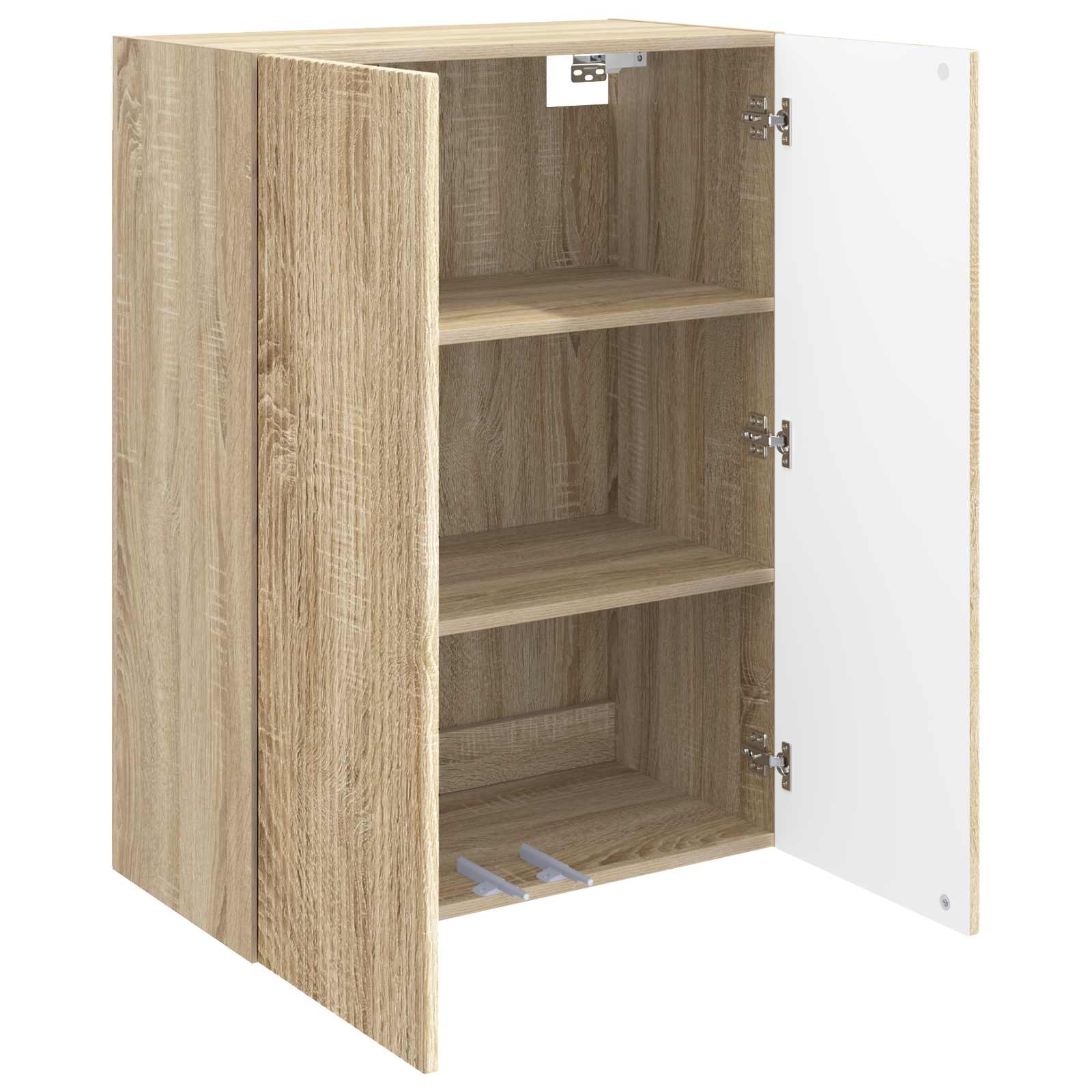 vidaXL Wall-Mounted Cabinet 66 x 34.5 x 90 cm Engineered Wood 3