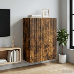 vidaXL Wall-Mounted Cabinet 66 x 34.5 x 90 cm Engineered Wood 1