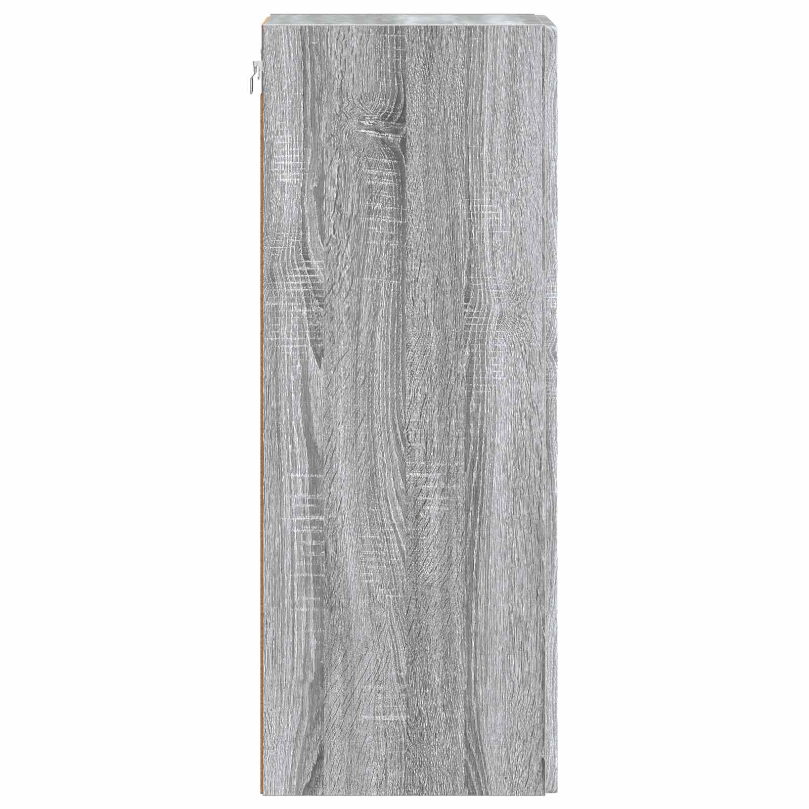 vidaXL Wall-Mounted Cabinet 66 x 34.5 x 90 cm Engineered Wood 5