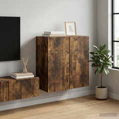 vidaXL Wall-Mounted Cabinet 59 x 31 x 60 cm Engineered Wood Depth 31 cm