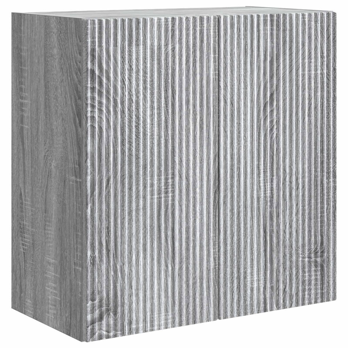 Wall-Mounted Cabinet 59 x 31 x 60 cm Engineered Wood Depth 31 cm Grey sonoma