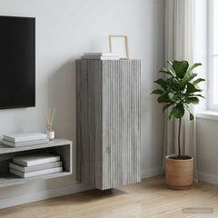 vidaXL Wall-Mounted Cabinet Engineered Wood Depth 34.5 cm