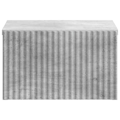 vidaXL Wall-Mounted Bedside Cabinet Concrete Grey 33 x 34.5 x 20 cm 5