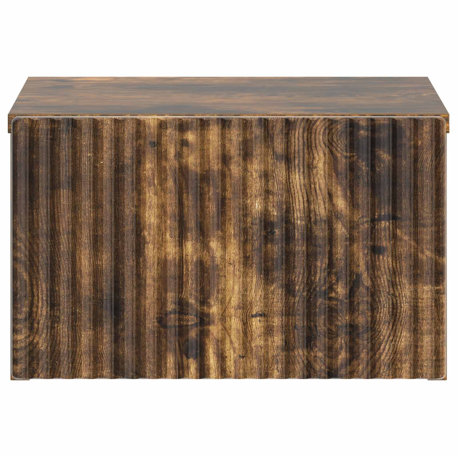 vidaXL Wall-Mounted Bedside Cabinet Smoked Oak 33 x 34.5 x 20 cm 5