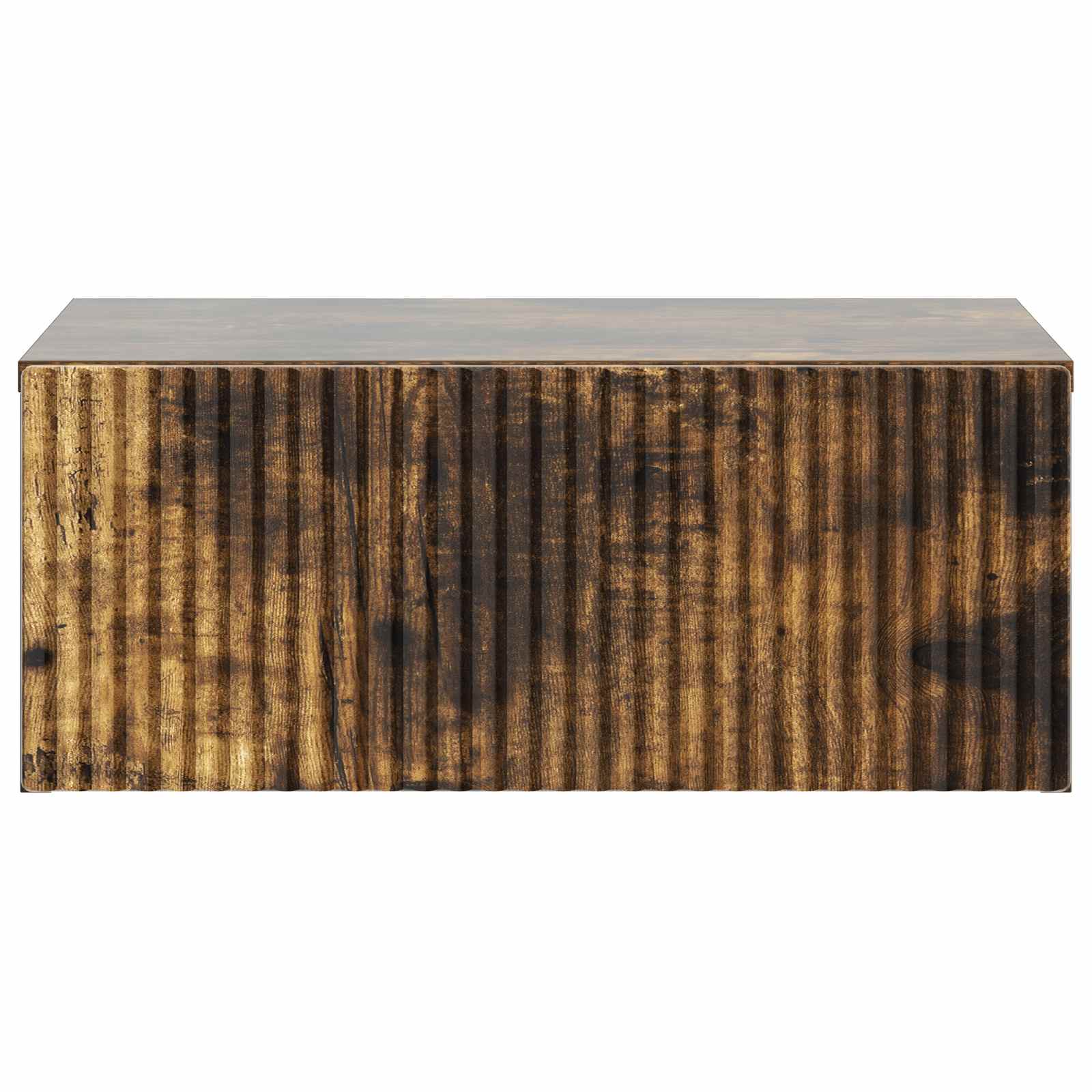 vidaXL Wall-Mounted Bedside Cabinet Smoked Oak 49 x 34.5 x 20 cm 5