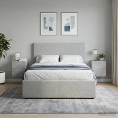 vidaXL Wall-Mounted Bedside Cabinet 33 x 34.5 x 40 cm