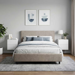 vidaXL Wall-Mounted Bedside Cabinet 33 x 34.5 x 40 cm