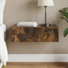 vidaXL Wall-Mounted Side Table 59 x 34.5 x 17 cm Engineered Wood 1