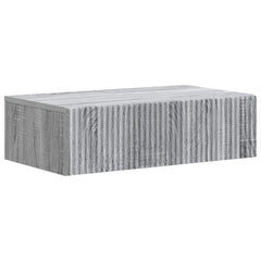vidaXL Wall-Mounted Side Table 59 x 34.5 x 17 cm Engineered Wood 2