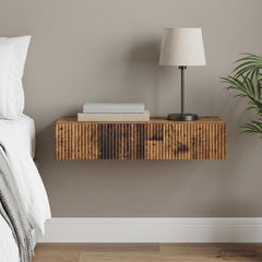 vidaXL Wall-Mounted Side Table Engineered Wood