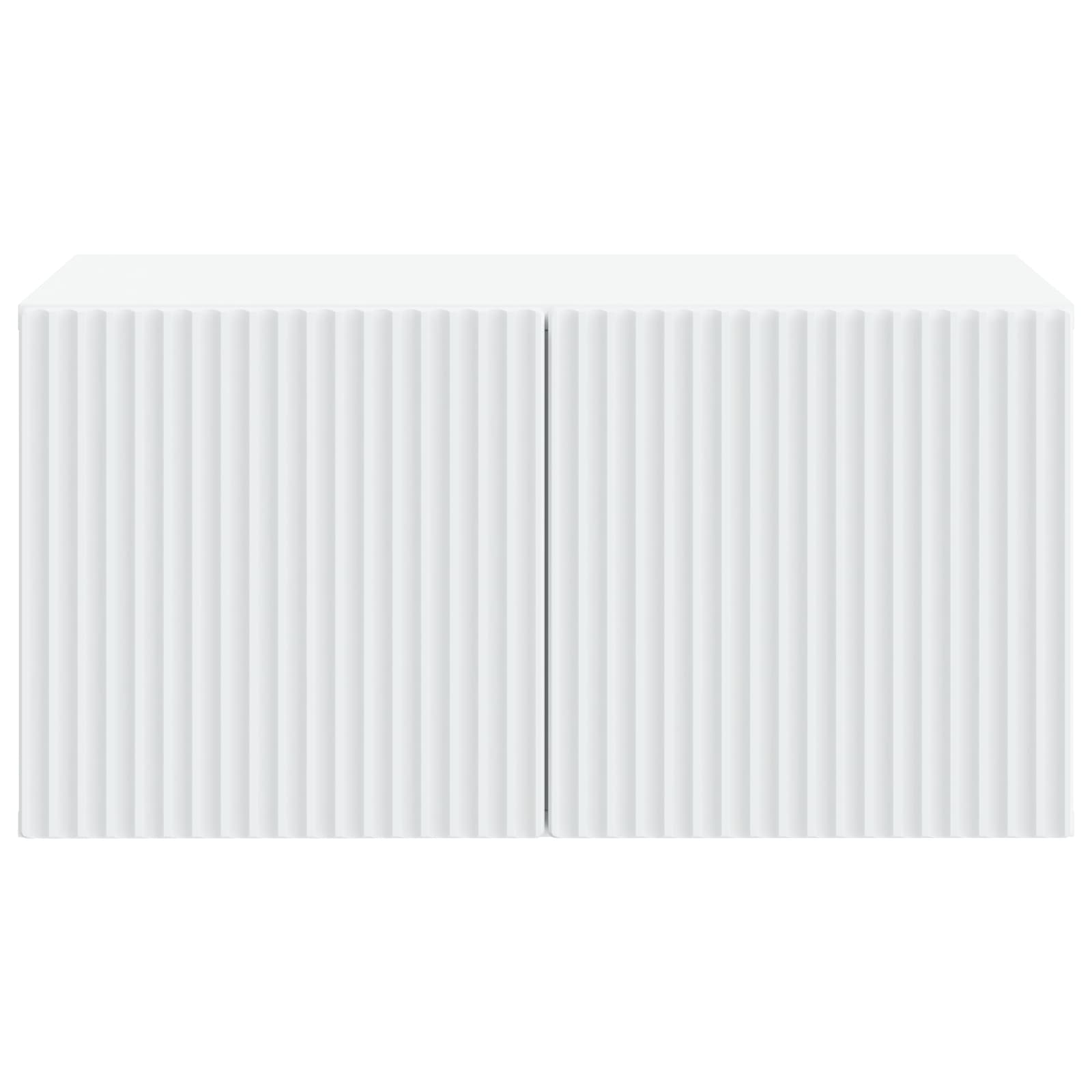 vidaXL Wall-Mounted TV Cabinet White 59.5 x 41 x 30 cm Engineered Wood 6
