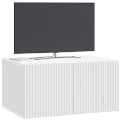 vidaXL Wall-Mounted TV Cabinet White 59.5 x 41 x 30 cm Engineered Wood 3