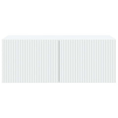 vidaXL Wall-Mounted TV Cabinet White 78.5 x 41 x 30 cm Engineered Wood 6