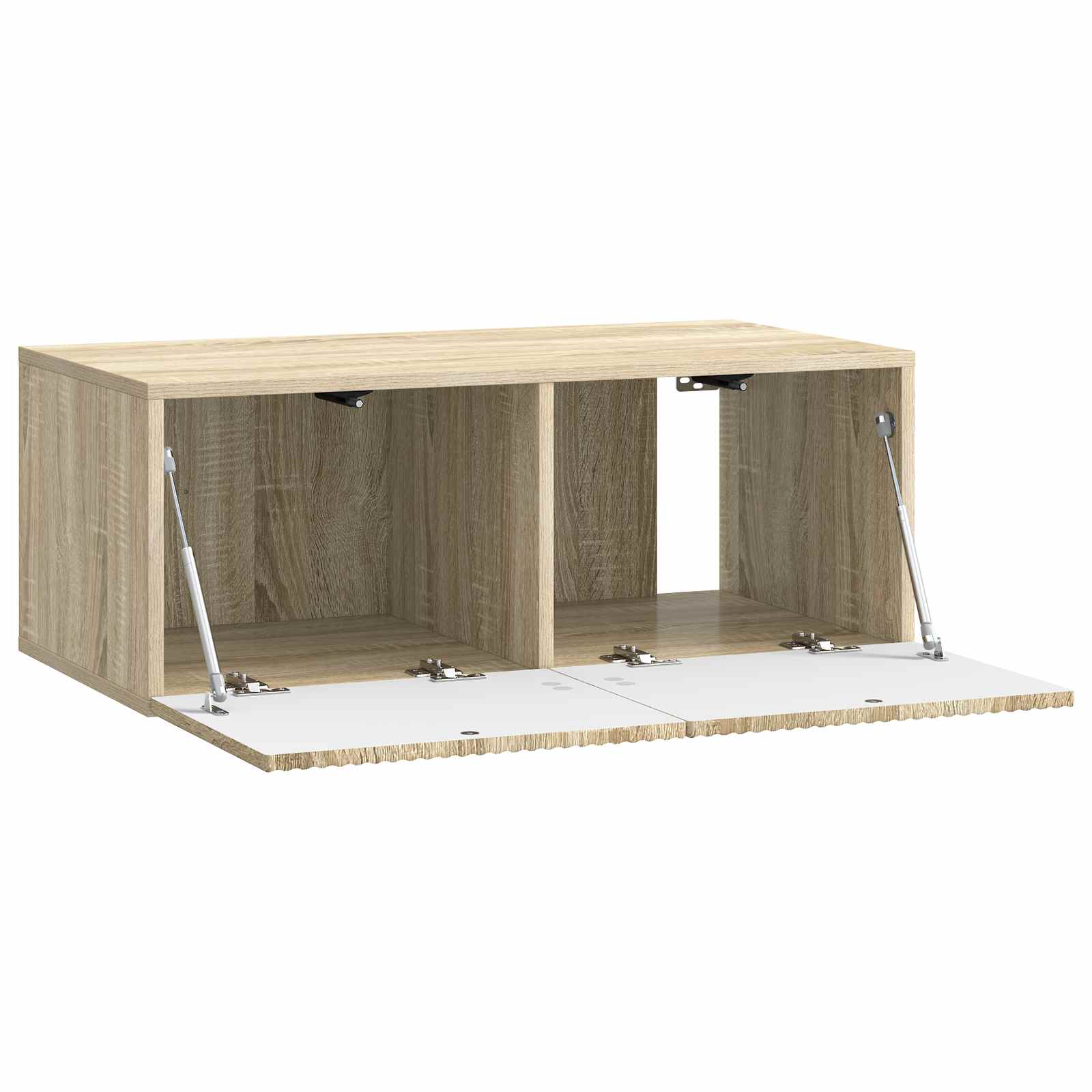 vidaXL Wall-Mounted TV Cabinet 78.5 x 41 x 30 cm Sonoma Oak 5