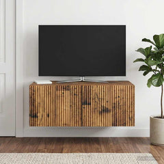 vidaXL Wall-Mounted TV Cabinet 78.5 x 41 x 30 cm Old Wood 1