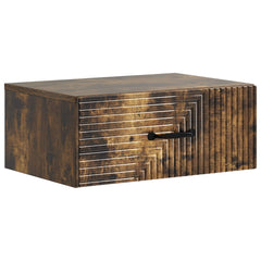 vidaXL Wall-Mounted Bedside Cabinet 2 pcs Smoked Oak 49 x 34.5 x 20 cm 5