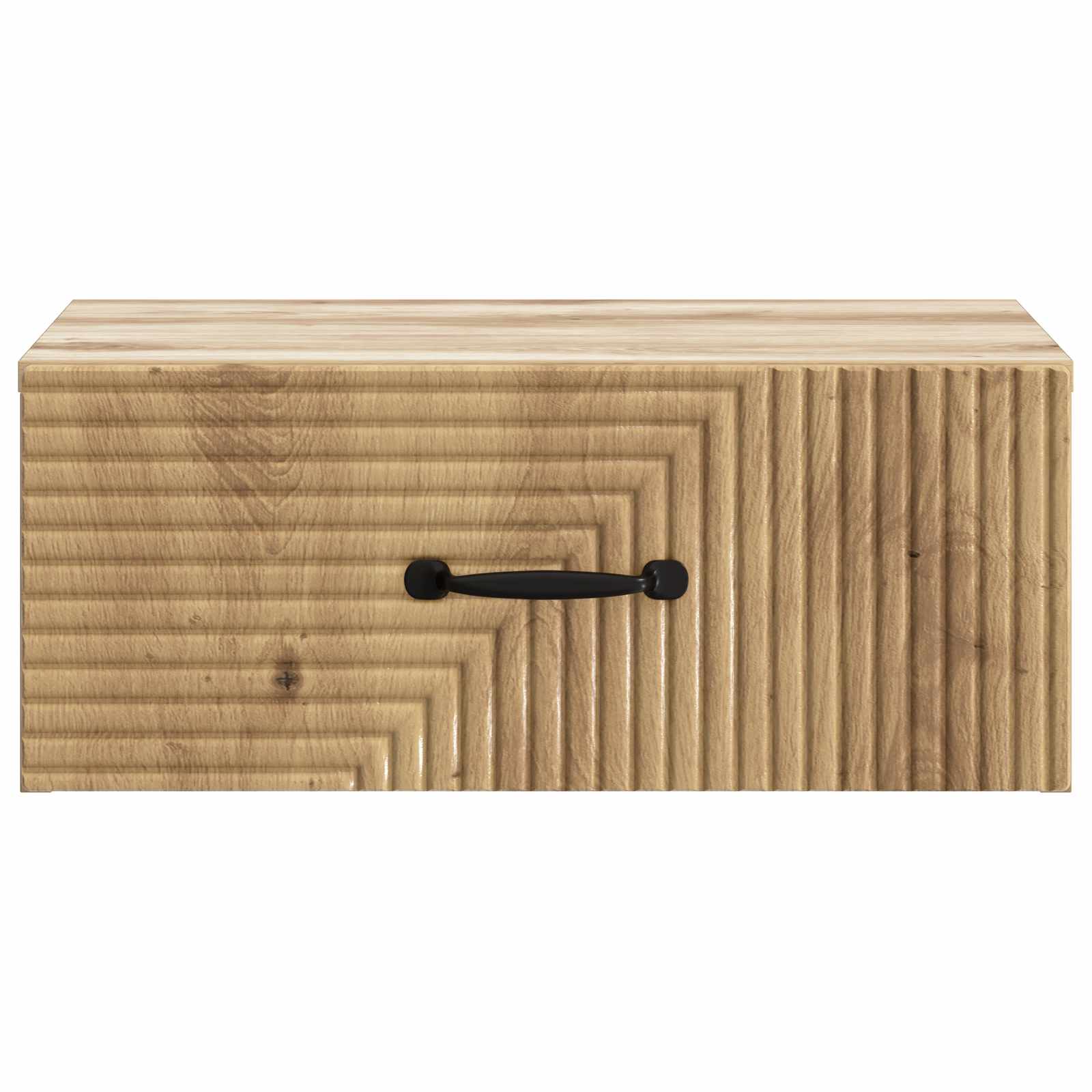 vidaXL Wall-Mounted Bedside Cabinet Artisan Oak 49 x 34.5 x 20 cm 5